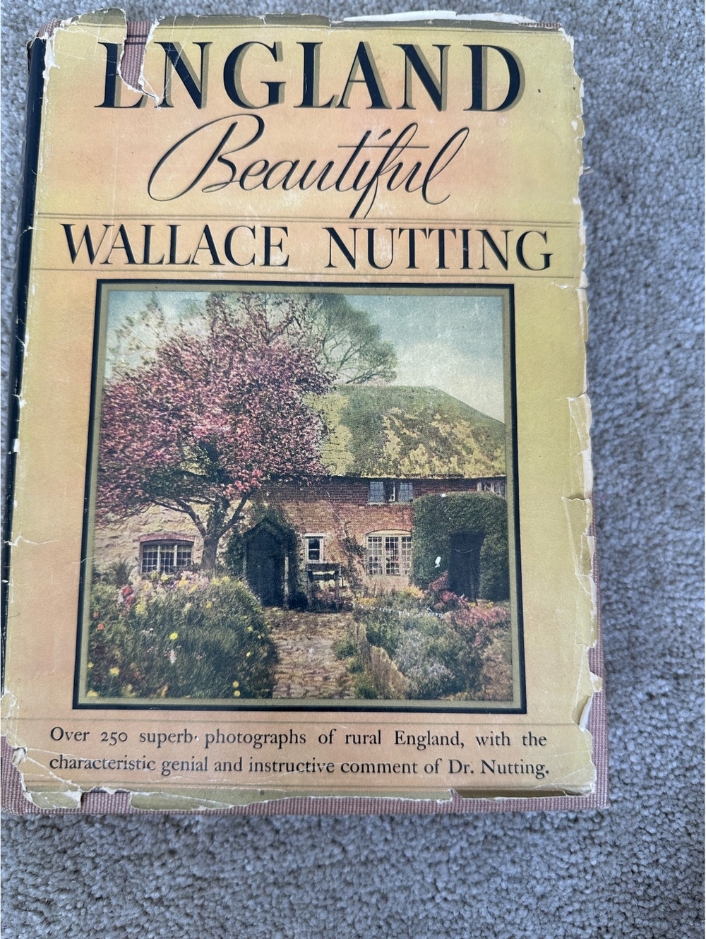 VTG 1936 England Beautiful Wallace Nutting Rural England Photography Hardcover